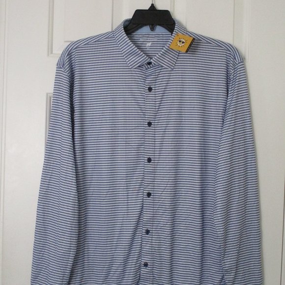 Horn Legend Mens L/S Morongo Charity Golf Tournament Shirt NWT - XL Slim - Picture 5 of 5